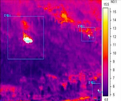 紅外熱像儀，可以用溫度計算的遠距離監(jiān)控