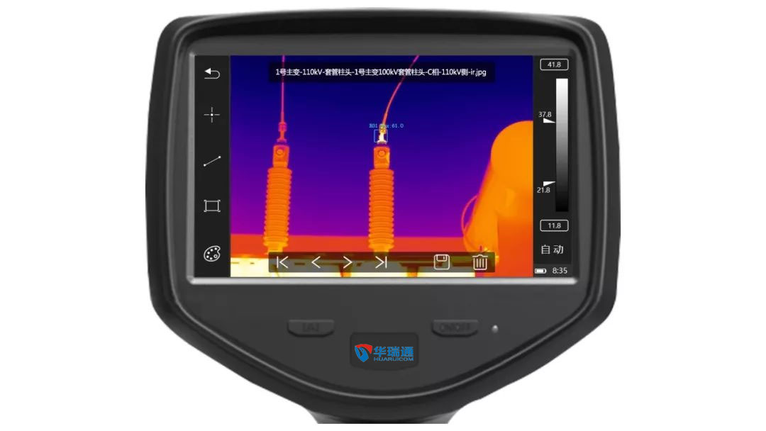 變電站,電力測溫故障智能診斷...手持紅外熱像測溫儀為電力巡檢人排憂解難！