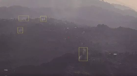 草原森林防火監(jiān)控激光夜視儀下煙霧、煙火識別